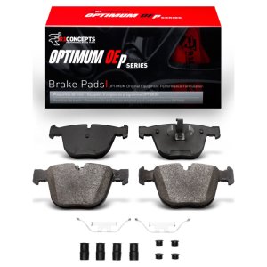 BMW 750i Brake Pads - Rear - R1 Concepts - Optimum OE - `09-`17